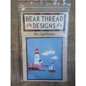Bear Thread Designs The Lighthouse 153 Fusible Applique Pattern Dianna Akers